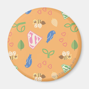 Íman Pássaros Supergirl e o Laranja das Abelhas