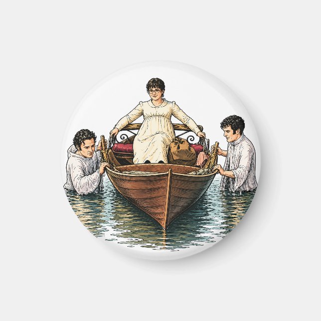 Íman Passeio de Barco Definitivo de Mary Bennet  (Frente)
