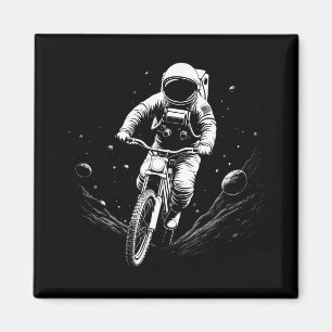 Íman Passeio de Bicicleta do Astronauta Cósmico Aventur