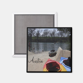 Íman Passeio de Caiaque no Lago Ladybird Austin Texas