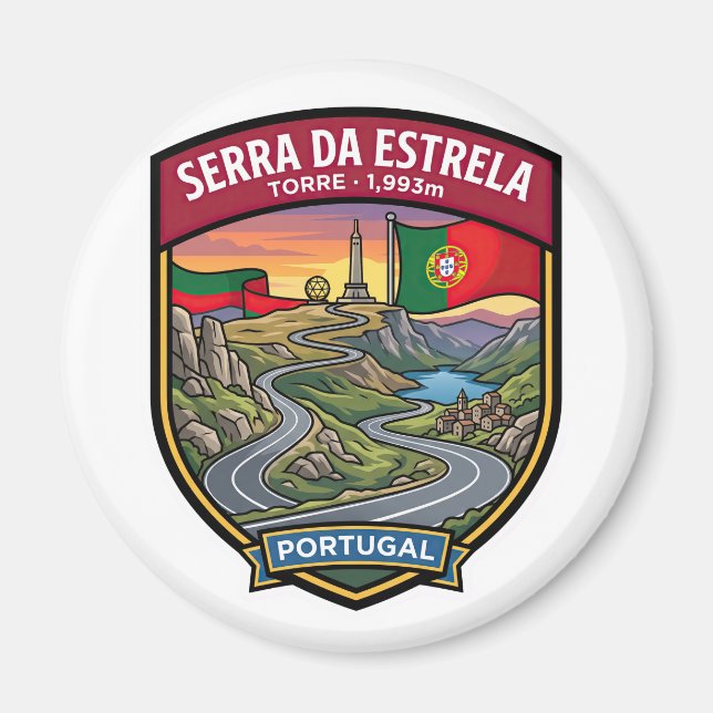 Íman Passeio pela Serra da Estrela (Frente)