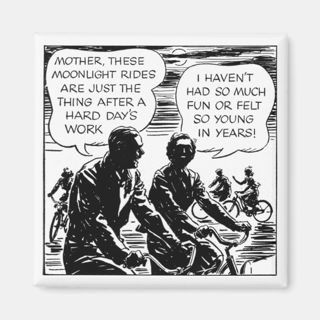 Íman passeios à lua (Frente)