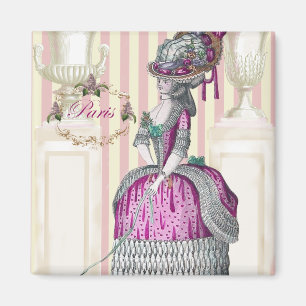 Íman Passo da manhã no Champs-Élysées