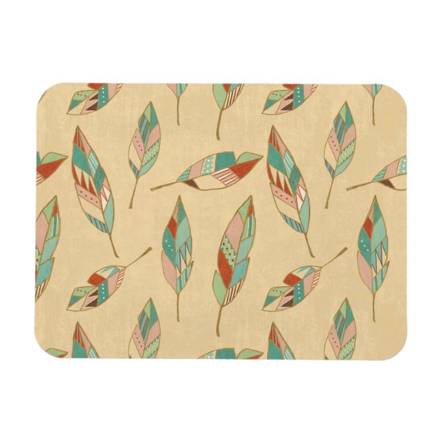 Íman Passo Geo Sudoeste | Padrões para penas de coral (Horizontal)