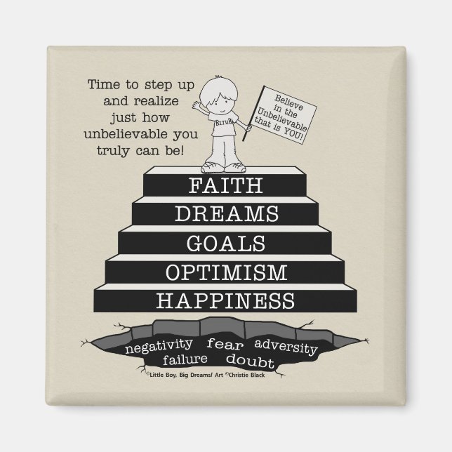 Íman Passo para cima (Frente)