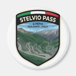 Íman Passo Stelvio - Rota Alpina Cénica