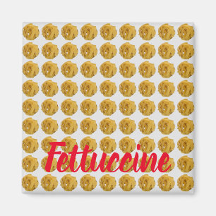 Íman Pasta de Fettuccine Pasta Padrão para Comida