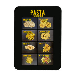 Íman Pasta Variationen Italienisches Restaurante Zutate
