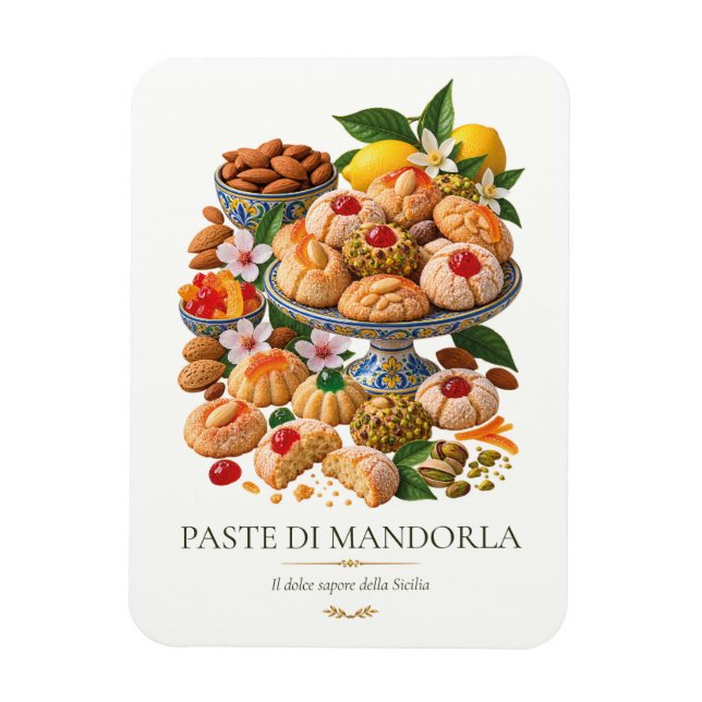 Íman Paste di Mandorla – Vintage Italian Dessert (Vertical)