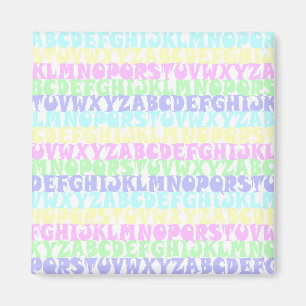 Íman Pastel ABCs