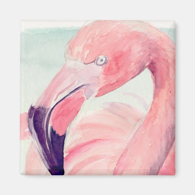 Íman Pastel Flamingo (Frente)