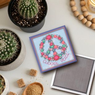 Íman Pastel Floral bonito Escolhe a Inspirivência da Pa