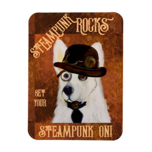 Íman Pastor Alemão Steampunk