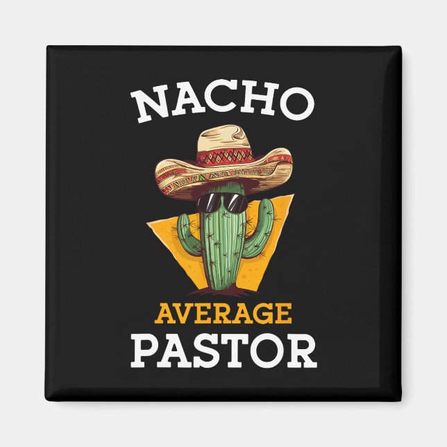 Íman Pastor Médio Nacho Pregador Líder Religioso Cin (Frente)