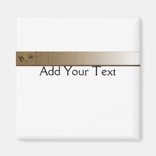 Íman Pata de Cachorro e Impressão de Mão dos Melhores A