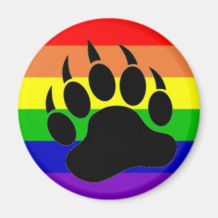 Íman Pata de urso do orgulho gay