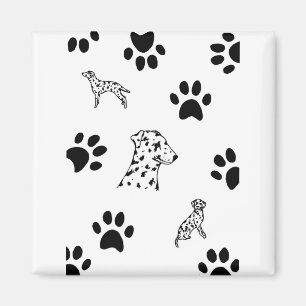 Íman Patas de cachorrinhos dálmicos