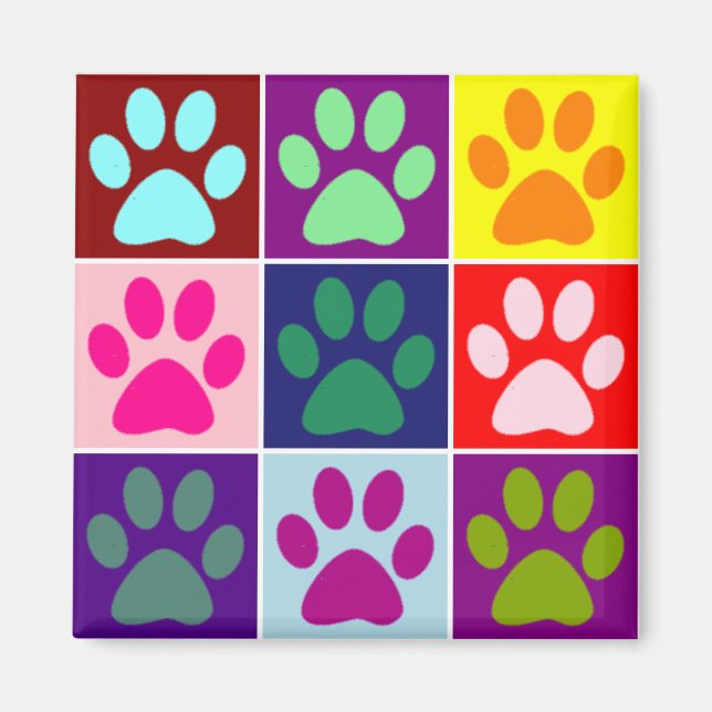 Íman Patas Multicoloridas (Frente)