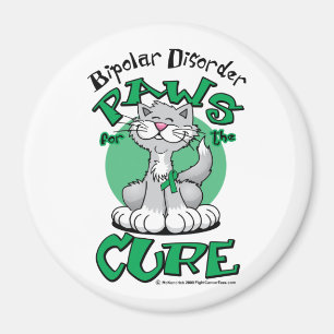 Íman Patas para a doença bipolar do gato da cura