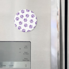 Íman patas, patas para cães, patas roxas