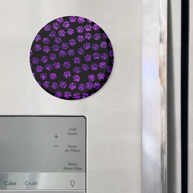 Íman Patas Roxas, Pás Luminosas, Lâmpadas Roxas, Cão (In Situ (Fridge))