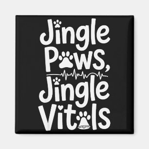 Íman Patas Tilintam Tilintam Vitals Enfermeira Veteriná