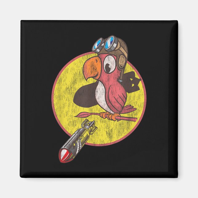 Íman Patch Do Piloto De Combate Da Segunda Guerra Mundi (Frente)