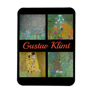 Íman Patchwork de obras de arte do Gustav Klimt