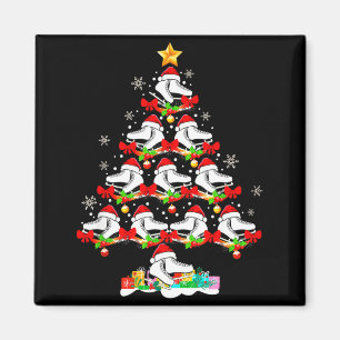 Íman Patinação no Gelo Inverno Srts Amante Natal Famíli