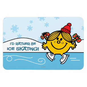 Íman Patinagem no gelo pequeno da senhorita Luz do sol