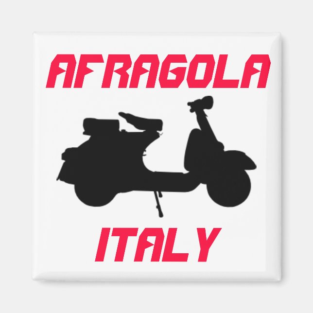 Íman Patinete, África, Itália (Frente)