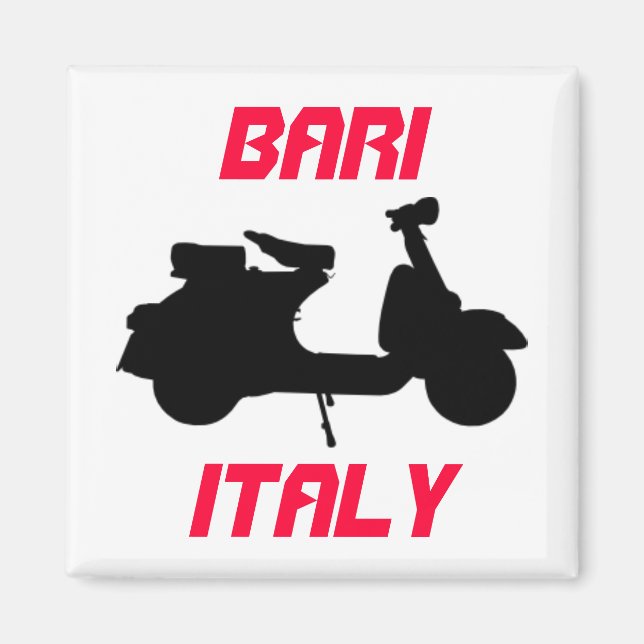 Íman Patinete, Bari, Itália (Frente)