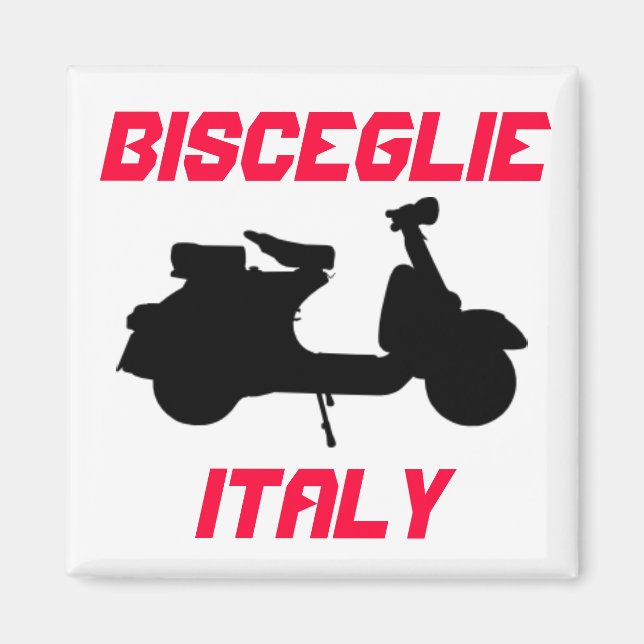 Íman Patinete, Bisceglie, Itália (Frente)