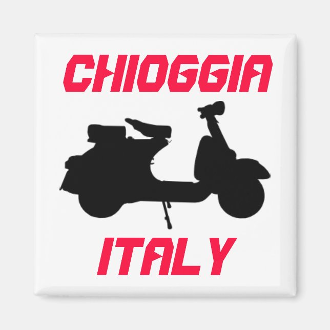 Íman Patinete, Chioggia, Itália (Frente)