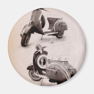Íman Patinete clássico 1969