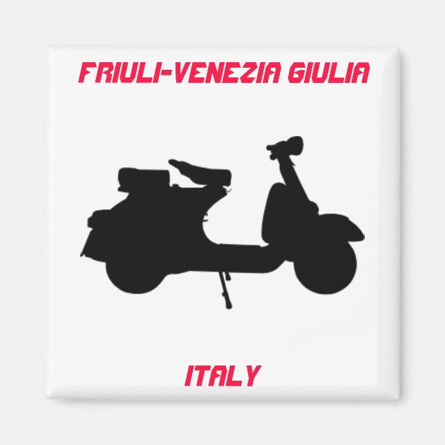 Íman Patinete, Friuli-Venezia Giulia, Itália (Frente)