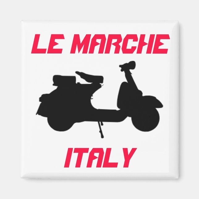 Íman Patinete, Le Marche, Itália (Frente)