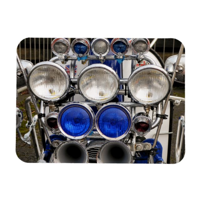 Íman Patinete MOTOR VINTAGE (Horizontal)