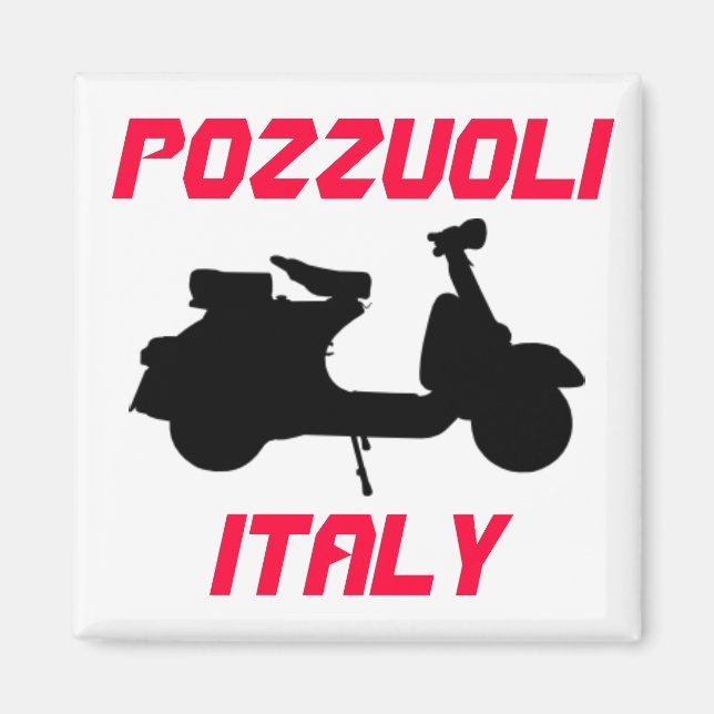 Íman Patinete, Pozzuoli, Itália (Frente)