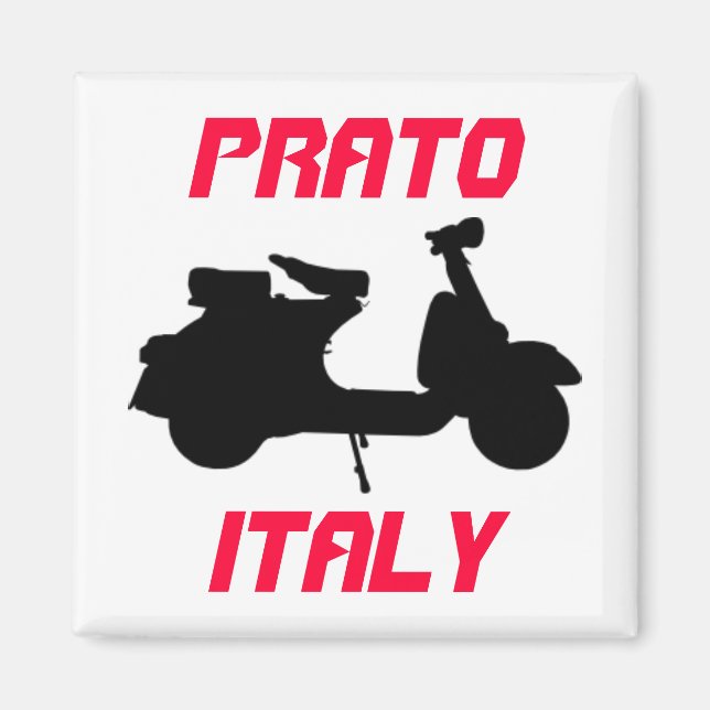 Íman Patinete, Prato, Itália (Frente)