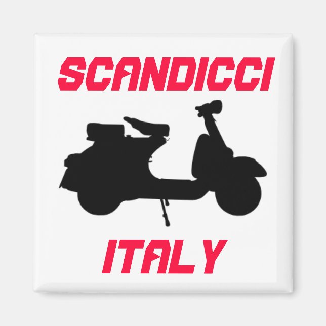 Íman Patinete, Scandicci, Itália (Frente)