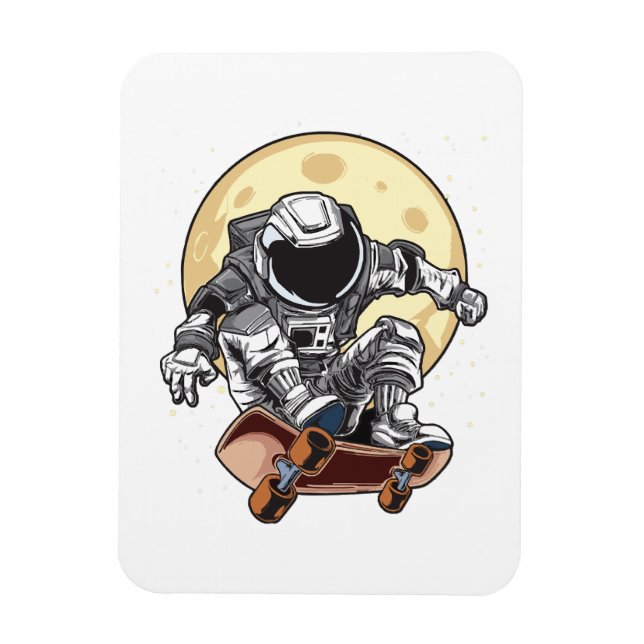 Íman Patins Astronauta (Vertical)