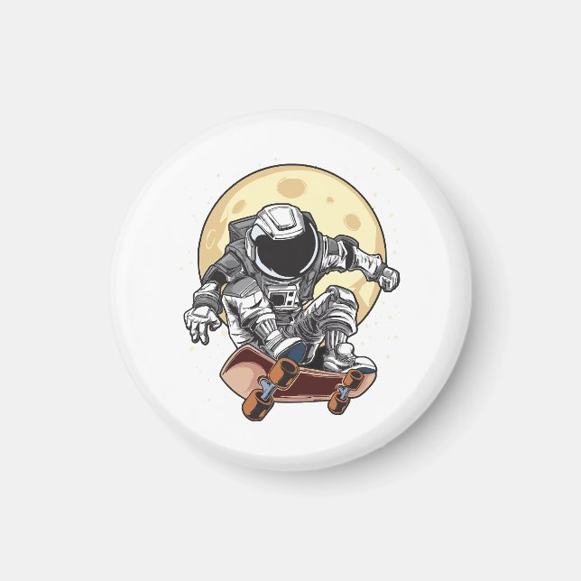 Íman Patins de Astronauta (Frente)