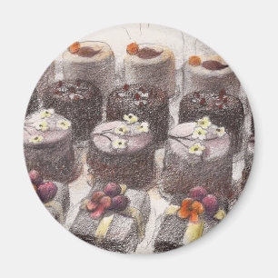 Íman Patisserie Ilustrada