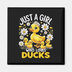 Íman Pato Bonito Amo Apenas Uma Menina Que Ama Patos