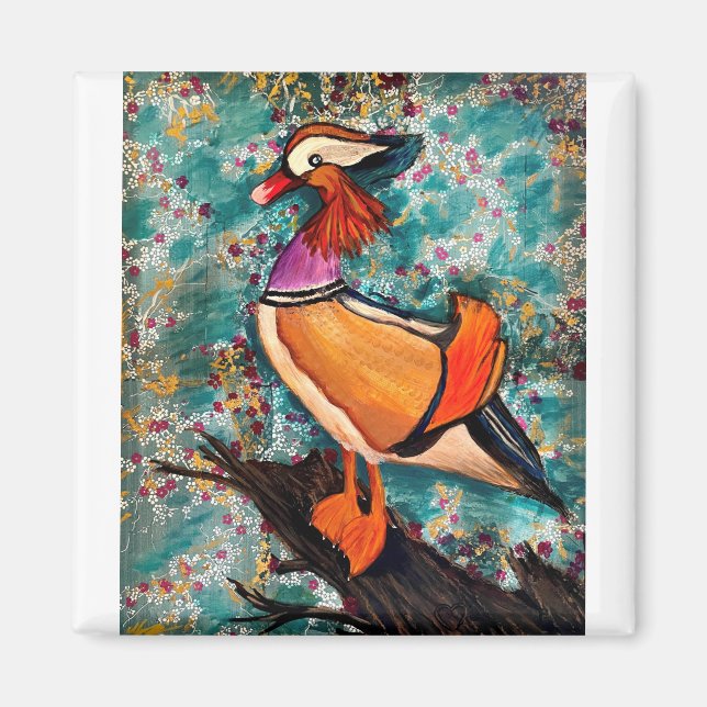 Íman Pato colorido (Frente)