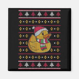 Íman Pato de Borracha Bonito do Natal do Papai Noel