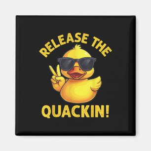 Íman Pato de Borracha Divertido Solta O Quack!