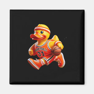 Íman Pato de Borracha Sketll Jogador Ducky Duckie Homen