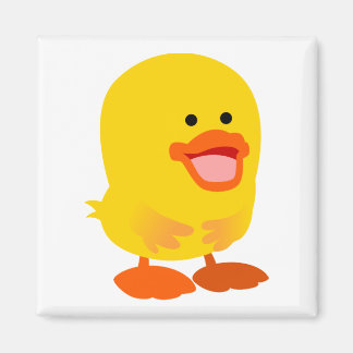 Íman Pato de Cartoon Bonito Inocente